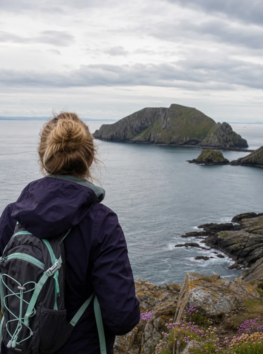 View at Ireland's Eye